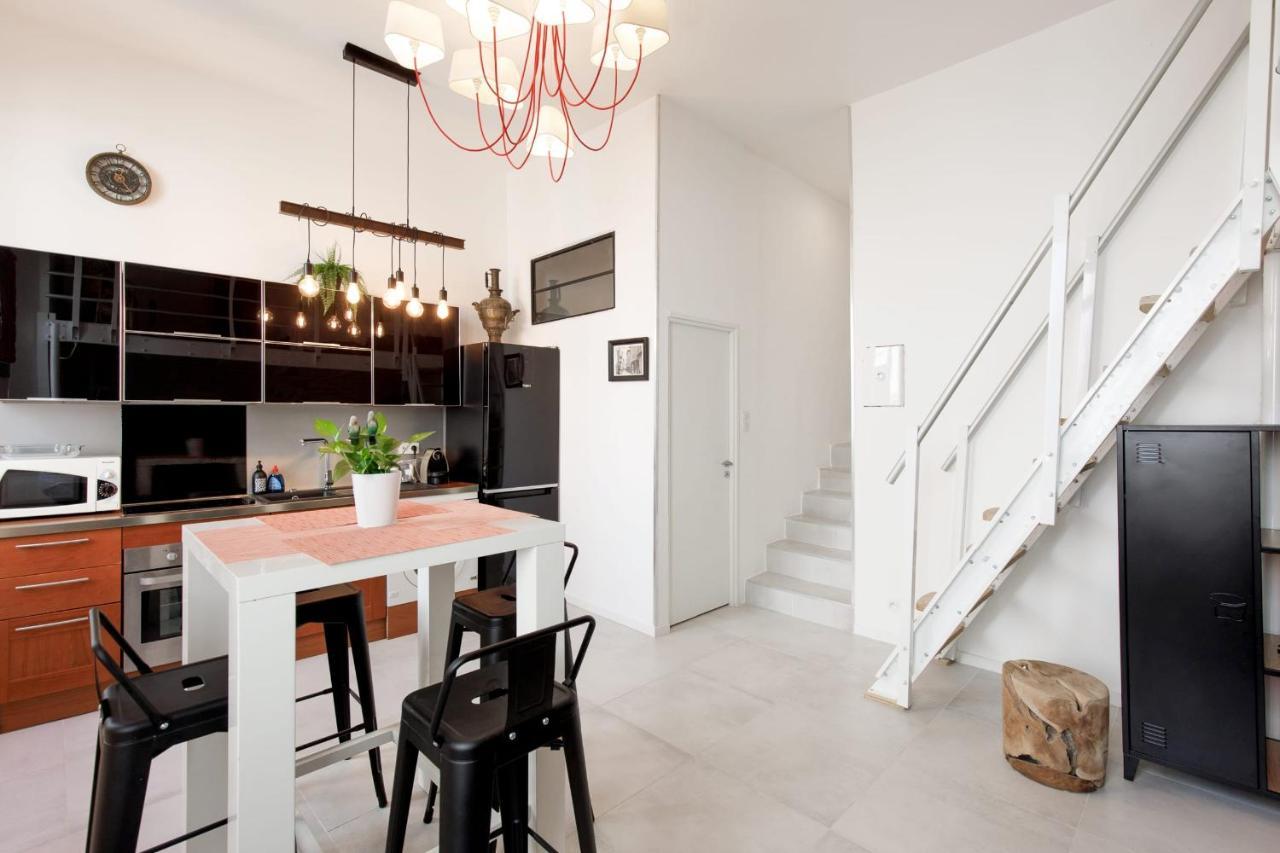 Superb Air-Conditioned Loft In The Heart Of Viel Antibes Lejlighed Eksteriør billede