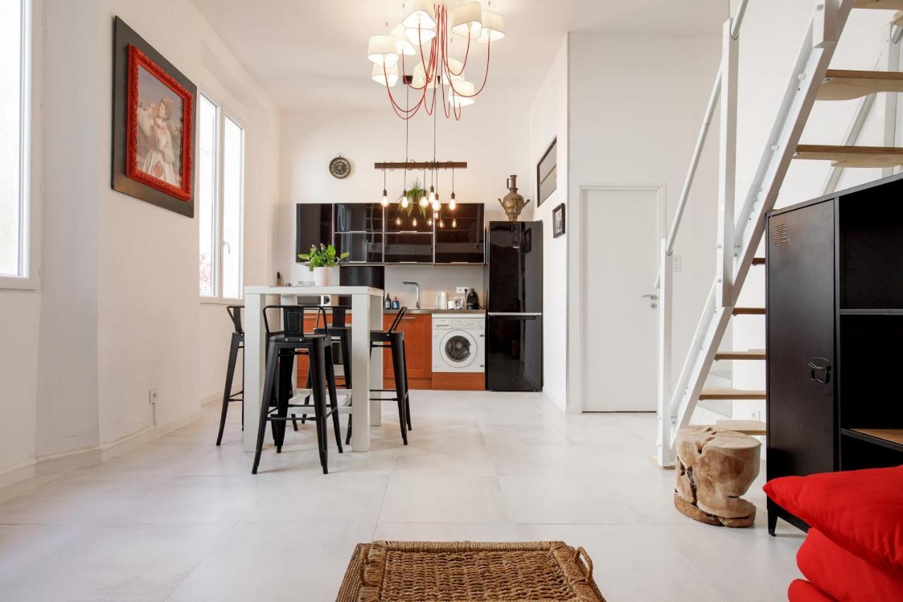 Superb Air-Conditioned Loft In The Heart Of Viel Antibes Lejlighed Eksteriør billede